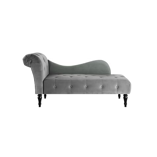 Rosewood Velvet Fabric 2 Seater Modern Chaise Lounge Couch With Tufted Button Latest Design For Living room, Office, Garden