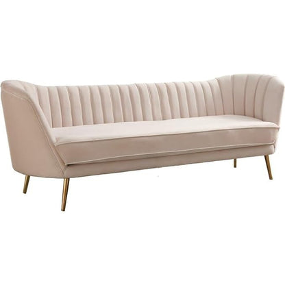 Velvet Fabric 3 Seater Chesterfield Sofa for Living Room & Office