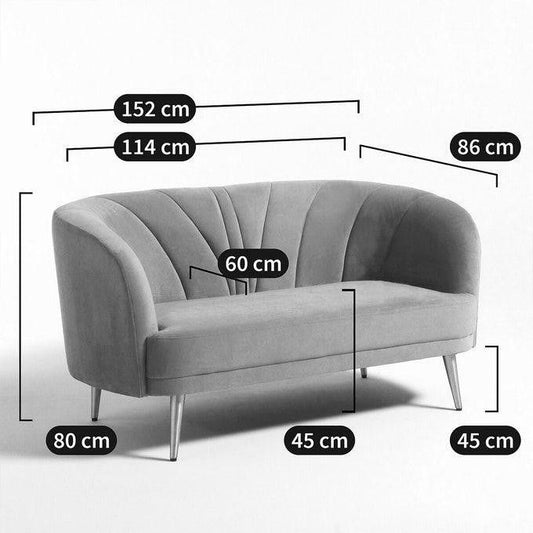 2 setaer sofa