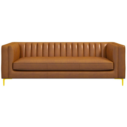 Rosewood Velvet Fabric 3 Seater Chesterfield Sofa for Living Room & Office