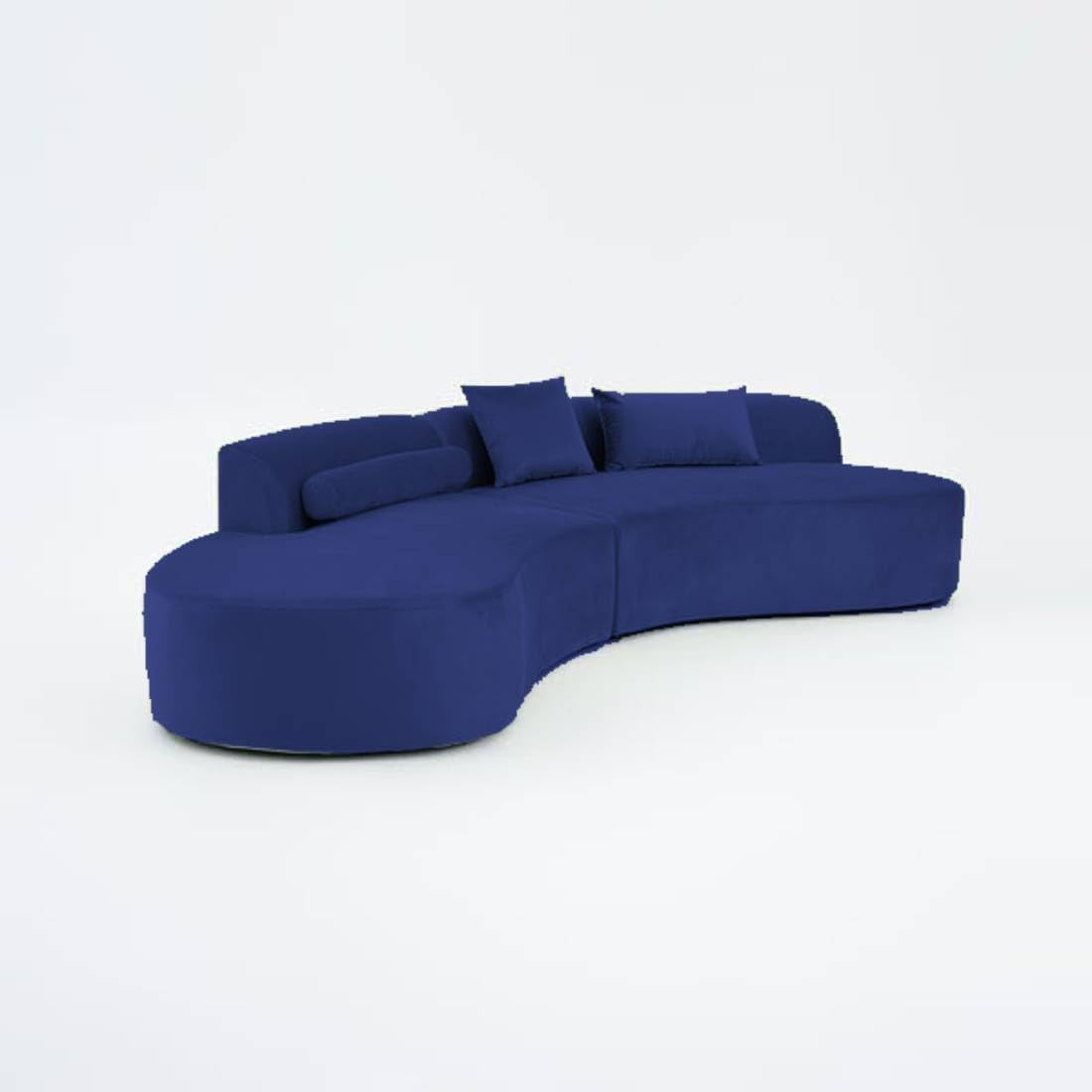 Modern 4 Seater L-Shape Sofa for Living Room Comfortable Seating for Living and Bedroom