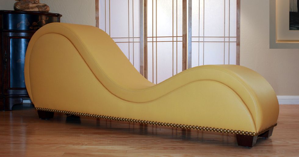 Love Seat Yoga Chaise Lounge Modern Design Couch for Living room, Garden