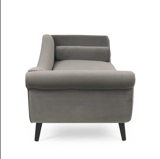 Rosewood 2-Seater Chaise Lounge Couch For Living Room