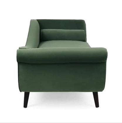 Rosewood 2-Seater Chaise Lounge Couch For Living Room