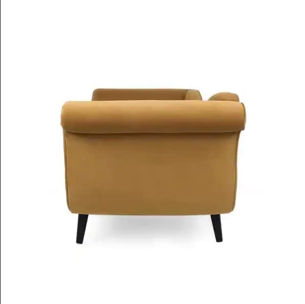 Rosewood 2-Seater Chaise Lounge Couch For Living Room